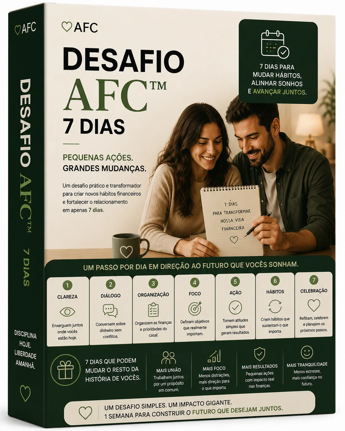 Mockup de Desafio AFC™ 7 Dias